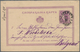 Serbien - Ganzsachen: 1873, 10 Pa Violet Postal Stationery Card To Belgrad - Serbia