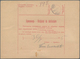 Serbien - Ganzsachen: 1915, Parcel Card With 10 Para Imprint Uprated With 50 Para Peter I. For A Par - Servië