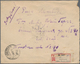 Sowjetunion: 1924 Registered Letter From Vladivostok With Rare Single Franking 50 Kopeken Brown From - Brieven En Documenten