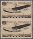 Sowjetunion: 1937, 40kop. Airmails, Vertical Pair "IMPERFORATE IN BETWEEN", Mint O.g., Top Stamp Wit - Covers & Documents