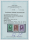 Sowjetunion: 1948, Alexander Ostrovsky IMPERFORATE, Complete Set Of Three Values, Unmounted Mint. Ce - Lettres & Documents