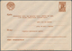 Sowjetunion - Ganzsachen: 1930/33 Three Unused And Two Used Postal Stationery Envelopes With Propaga - Zonder Classificatie