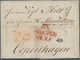 Spanien - Vorphilatelie: 1799, Entire Folded Letter From Malaga To Copenhagen/Denmark, Carried By Sp - ...-1850 Prephilately