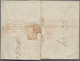 Spanien - Vorphilatelie: 1799, Entire Folded Letter From Malaga To Copenhagen/Denmark, Carried By Sp - ...-1850 Vorphilatelie