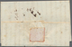 Spanien - Vorphilatelie: 1804 (/20 April), Cartagena De Indias To Calella (Spain) With Rare Two Line - ...-1850 Voorfilatelie