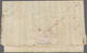 Spanien - Vorphilatelie: 1809 (30 Nov). Cartagena De Indias To Calella (Spain) With Rare Red One Lin - ...-1850 Vorphilatelie