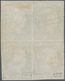 Spanien: 1852, 5r. Bluish Green, Block Of Four, Slightly Touched At Lower Right Otherwise Full Margi - Gebraucht