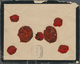 Spanien: 1882, 1 Pts. Rose And 75 Cts Violet Tied "ALICANTE" To Registered Mourning Envelope To Alba - Gebruikt