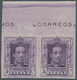 Spanien: 1922/1930, Definitives Alfons XIII, 5c. Lilac Without Control Number, Top Marginal Imperfor - Gebraucht