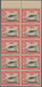 Delcampe - Spanien: 1926, Red Cross And Spanish Oversea Flights Showing Different Airplanes Complete Set Of Ten - Gebraucht