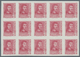 Delcampe - Spanien: 1938, Ferdinand II. Five Different Stamps Incl. Both Imprints Of 30c. In IMPERFORATE Blocks - Gebruikt