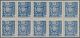 Spanien: 1943/1944, Holy Year Of Jacobus Of Compostela Complete Set Of Nine In Blocks Of Ten, Mint N - Gebraucht