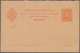 Spanien - Ganzsachen: 1901. Reply Card 10c+10c Red-orange Alfonso XIII. Both Parts Without Numbering - 1850-1931