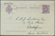 Spanien - Ganzsachen: 1913. Reply Card 15c+15c Violet Alfonso XIII Cadete. Used From "Sevilla" To Ca - 1850-1931