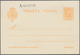 Spanien - Ganzsachen: 1925. Reply Card 10c+10c Yellow Alfonso XIII (Vaquer). Unused. Slight Crease A - 1850-1931