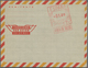 Delcampe - Spanien - Ganzsachen: 1959/70 Three Unused And One Commercially Used Aerograms, All With Partly Stro - 1850-1931