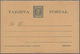 Spanien - Ganzsachen: 1899. Lot Of 4 Reply Cards Alfonso XIII Infante "Fernando Poo-1899": One Card - 1850-1931