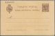 Delcampe - Spanien - Ganzsachen: 1903/1907. Lot Of 2 Postcards And 3 Reply Cards Alfonso XIII "Guinea": Infante - 1850-1931