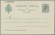 Spanien - Ganzsachen: 1914. Lot Of 2 Postcards Alfonso XIII Medallón "Marruecos": One Card 5c Green - 1850-1931