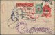 Türkei - Ganzsachen: 1917 Postal Stationery Card 20pa. Red, Uprated 10pa. Green, Used From Adana To - Postwaardestukken