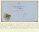 Türkei - Stempel: 1864, 1 Pia. Black On Grey Third Printing On Thick Paper On Envelope Tied By "dots - Sonstige & Ohne Zuordnung