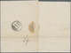 Ungarn: 1875, 15 K Brown Single Franking With Very Rare Circle Cancel "DUNA-PENTELE" On Folded Lette - Other & Unclassified