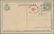 Ungarn - Besetzte Gebiete: Baranya: 1919, 30 F On 5+2 F Dark-green (2x) Postal Stanionery Postcards - Baranya