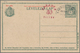 Ungarn - Besetzte Gebiete: Baranya: 1919, 30 F On 5+2 F Dark-green (2x) Postal Stanionery Postcards - Baranya