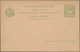 Ungarn - Ganzsachen: 1900, 5 Filler Green Postal Stationery Postcard With Very Rare Advertising Prin - Postwaardestukken