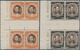 Delcampe - Vatikan: 1946, 400. Jahrestag Des Tridentinischen Konzils, Tadelloser Rand-Viererblock-Satz Mit Zwis - Unused Stamps