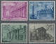 Delcampe - Vatikan: 1948: Basilika Series, ESSAYS/PROOFS In Different Values Then Later Issued. 11 Values, 1 L - Ungebraucht