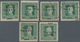 Westukraine: 1919, Postage Stamp. Austrian-Hungarian Field Post With Overprint 50 Schahi: Lot Of 6 V - Ukraine