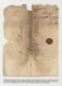 Zypern - Vorläufer: 1700, Folded Envelope (opened Out For Display) From Larnaca To Livorno Ms. Ship - Sonstige & Ohne Zuordnung