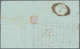 Zypern - Vorläufer: 1852, Folded Envelope From "LARNACA 21/LUG" Clear Black Twoliner, With "FRANCA" - Andere & Zonder Classificatie
