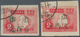 China - Volksrepublik - Provinzen: East China, 1949, Local Issue Anqing, Stamps Overprinted “Change - Sonstige & Ohne Zuordnung