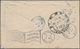 China: 1897, Tokyo Printing Coiling Dragon 5 C. Rose, A Horizontal Pair Tied Black Pa-kua Tid To Cov - 1912-1949 République