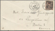 China: 1896, "CUSTOMS NINGPO JAN 22 96" On Reverse On Small Cover With Oval Emboss "CUSTOM HOUSE / N - 1912-1949 République