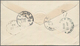 China: 1896, "CUSTOMS NINGPO JAN 22 96" On Reverse On Small Cover With Oval Emboss "CUSTOM HOUSE / N - 1912-1949 Republiek