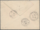 China: 1897, "CUSTOMS SZEMAO SEP 15 1898" In Brown On Cover Via "CUSTOMS MENGTSZ SEP 26 1898" In Com - 1912-1949 Republic