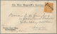 China: 1898/13, Coiling Dragon 1 C. Single Franks (3): To OHMS Envelope Sent By British Post Office - 1912-1949 République