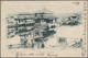 China: 1898, Coiling Dragon 4 C. Brown Tied German P.o. "SHANGHAI 1/7 01" To Ppc (Shanghai Tea House - 1912-1949 República