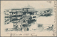 China: 1898, Coiling Dragon 4 C. Brown Tied German P.o. "SHANGHAI 1/7 01" To Ppc (Shanghai Tea House - 1912-1949 Republic