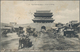 China: 1902, Coiling Dragon 4 C. Dark Brown Tied Bisected Bilingual "PAGODA ANCH. 26 JAN 05" To Ppc - 1912-1949 Republic