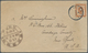 China: 1899. Envelope Addressed To New York Bearing Chinese Imperial Post SG 113, 10c Green Tied By - 1912-1949 República