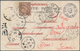 China: 1904, Inbound From French Indochina And Fwd., 5 C. Green Applied To Viewsite Marked "SAIGON C - 1912-1949 Republic