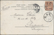 China: 1902, Coiling Dragon 4 C. Brown Tied Bisected Bilingual "MENGTSZ 1 NOV 03" Via French Office - 1912-1949 République