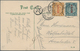 China: 1912, Customs Ovpt. 1 C., 3 C. Tied "TIENTSIN 29 OCT 12" To Ppc (Peking: Hsi-Chih City Gate) - 1912-1949 Republic