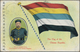 China: 1913, Presidents Commemoratives On Ppc (2) To Berlin/Germany: Dr. Sun 5 Cts. Single Resp. Sam - 1912-1949 Republic