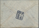 China: 1915, Peking Printing, Junk 8 C. Orange, A Top Margin Copy, With Junk 3 C. Green Both Tied Bo - 1912-1949 Republic