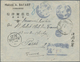 China: 1920, Stampless AR-registered Cover With Boxed Dater "Yunnan Atuntze 9.1.20" (Jan. 20, 1920) - 1912-1949 République